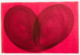 Kresba  2010  inkoustové pero na tenkém balicím papíru  75/55 cm