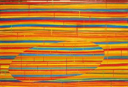 Bublina  1997  akryl na plátně  200/140 cm